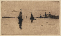 KG 08891
<br/>
Schetsen in Holland: Maas
<br/>
<em>Storm van 's-Gravesande, Carel Nicolaas (1841-1924)</em>